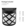 Solar wall lamp - garden light - with motion sensor - waterproof - 6 LEDSolar lighting