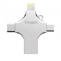 4 in 1 flash drive - micro USB / type-C / OTG - memory stick - 16GB / 32GB / 64GB / 128GBUSB memory