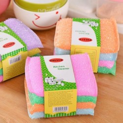 Kitchen cleaning sponges - non-stick - multifunctional use - 4 piecesCleaning