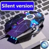 Professional optical gaming mouse - 6 buttons - wired - 3200DPI - LED - silentMouses