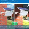 Outdoor garden wall light - waterproof solar lamp - adjustable - 48 LEDSolar lighting