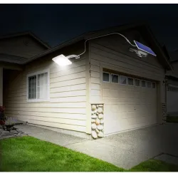 Outdoor garden wall light - waterproof solar lamp - adjustable - 48 LEDSolar lighting