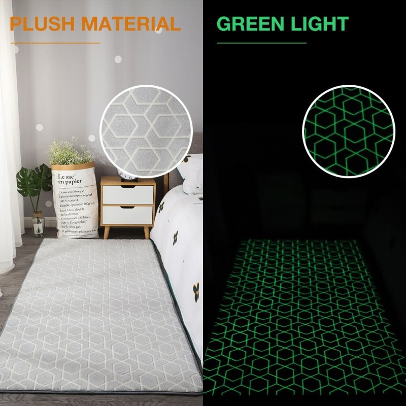 Thick luminous carpet - plush fluffy matCarpets