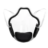 Transparent protective face mask - plastic shield - with filterMouth masks