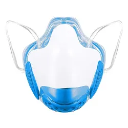 Transparent protective face mask - plastic shield - with filterMouth masks