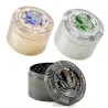 Exclusive grinder - for herbs / tobacco - 4-layers - with crystal frogMills - Grinders