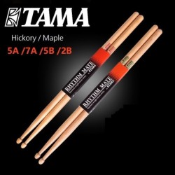 Rhythm Mate - drum sticks - 5A / 5B / 2B / 7A - hickory / maple woodDrums