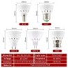 LED plant grow light - bulb - hydroponic - full spectrum - E27 / E14 / GU10 / MR16 / B22 - 220V - 3W / 4W / 5WGrow Lights