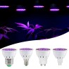 LED plant grow light - bulb - hydroponic - full spectrum - E27 / E14 / MR16/ GU10 - 220V - 2 piecesGrow Lights