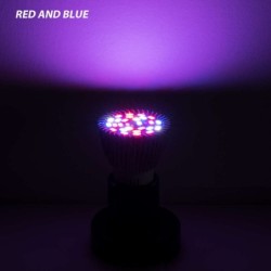 LED plant grow light - bulb - hydroponic - full spectrum - E27 / E14 - 18W / 28WGrow Lights