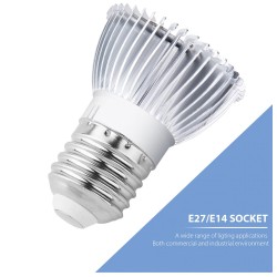 LED plant grow light - bulb - hydroponic - full spectrum - E27 / E14 - 18W / 28WGrow Lights