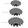 3D geometric vision - optical Illusion - non-slip carpet - matCarpets