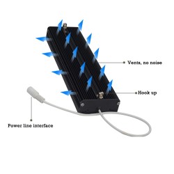 Plant grow lamp - LED light - Samsung LM561C Cree 660nm chip - 73W / 150WGrow Lights