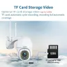 Wireless security camera - 1080P - PTZ IP - HD - Wifi - outdoor - CCTV - surveillanceSecurity cameras