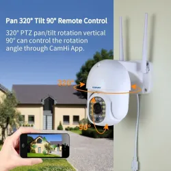 Wireless security camera - 1080P - PTZ IP - HD - Wifi - outdoor - CCTV - surveillanceSecurity cameras