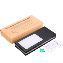144 LED - solar powered outdoor light with motion sensor - waterproofSolar lighting