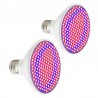 E27 LED lamp - 200 LED - grow lamp - hydroponics - 2 piecesGrow Lights