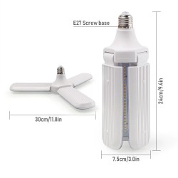 LED plant grow light - fito-lamp - full spectrum - tube - foldable - 4 piecesGrow Lights