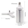 LED plant grow light - fito-lamp - full spectrum - tube - foldable - 4 piecesGrow Lights