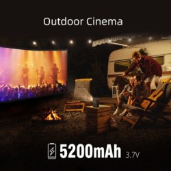 BYINTEK P20 M - Pico Smart - mini portable projector - screenless TV - Android - Wifi - LED - DLP - 4K - 1080PProjectors
