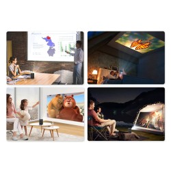 BYINTEK P20 M - Pico Smart - mini portable projector - screenless TV - Android - Wifi - LED - DLP - 4K - 1080PProjectors