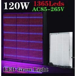 Plant grow lamp - hydroponic panel - 120W - 1365 LEDGrow Lights