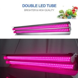 Plant grow LED phyto lamp - hanging double tube - full spectrum - hydroponic - 50cmGrow Lights