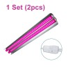 Plant grow LED phyto lamp - hanging double tube - full spectrum - hydroponic - 50cmGrow Lights