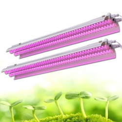 Plant grow LED phyto lamp - hanging double tube - full spectrum - hydroponic - 50cmGrow Lights
