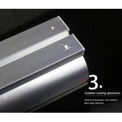 Plant grow LED phyto lamp - hanging double tube - full spectrum - hydroponic - 50cmGrow Lights