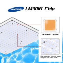 Plant grow LED lamp - quantum board - full spectrum - hydroponic - waterproof - 1000WGrow Lights