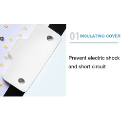 Plant grow LED lamp - quantum board - full spectrum - hydroponic - waterproof - 1000WGrow Lights