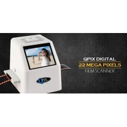 Negative film scanner - high resolution - 8-slide - digital film converter - 2.4"LCDCamera