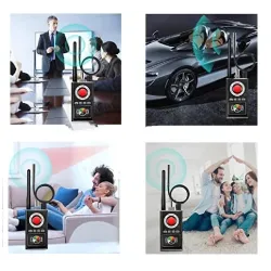 AI intelligent wiretap - anti spy / hidden cameras detector - GSM / GPS tracker - finderHome security