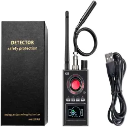 AI intelligent wiretap - anti spy / hidden cameras detector - GSM / GPS tracker - finderHome security