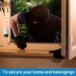 Door / window magnetic sensor - alarm - wireless - anti-theft security protection systemHome security
