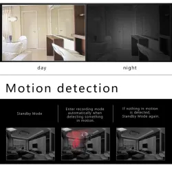 Mini security camera - full HD - 1080P - night vision - motion detection - video / voice recorderSecurity cameras