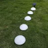 Garden solar light - half globe shaped - 5 LED - waterproof - ground mountedSolar lighting