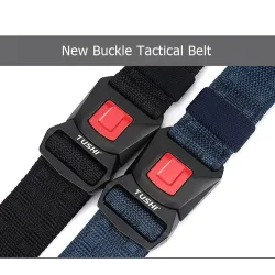 Stylish tactical belt - quick release metal buckle - nylonBelts
