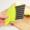 Potato cutter - chips - French fries maker - wavy knife - stainless steelTools