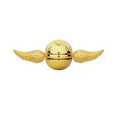 Hand fidget spinner - metal anti-stress toy - golden snitch - angel wingsFidget Spinner