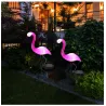 Garden solar light - LED lamp - waterproof - flamingoSolar lighting