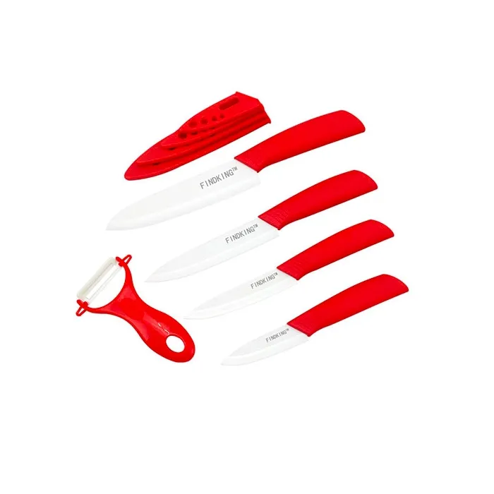 Ceramic knife set - 3" 4" 5" 6" inch with peeler / coversCeramic