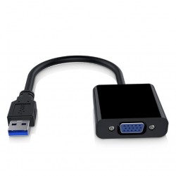 USB 3 to VGA adapter - cable - 1080p - monitor connectionCables