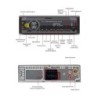 Car radio - 1 Din - Bluetooth - AUX - USB - remote controlDin 1