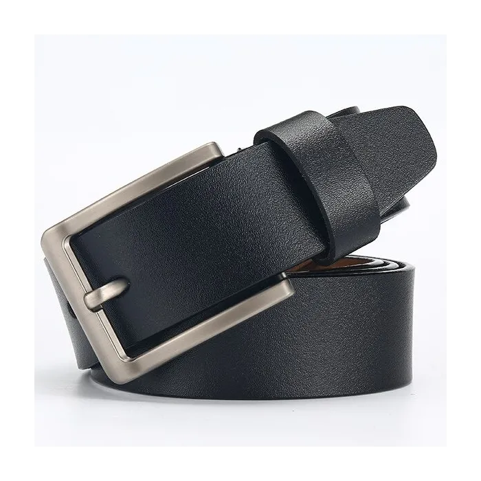 Genuine leather belt - metal buckleBelts