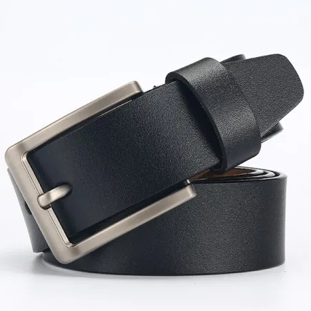 Genuine leather belt - metal buckleBelts
