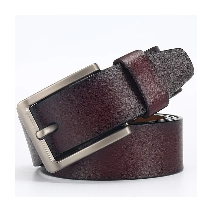 Genuine leather belt - metal buckleBelts