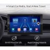 Android 10 QLED car radio - 8GB-128GB - Bluetooth - AI - 8-core - CarPlay - 4GDin 2