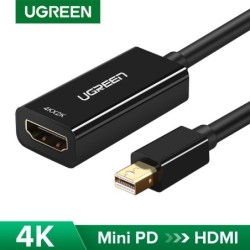 UGREEN - mini DP to HDMI adapter - 4K cableCables